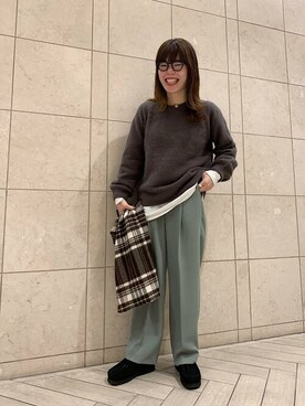 滝田さん（レディース・164cm）の秋コーディネート