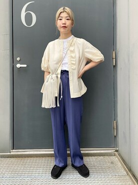 滝田さん（レディース・164cm）の秋コーディネート