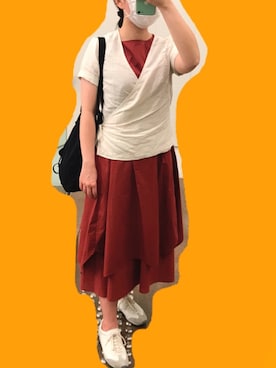 「kimono」｜「アイテム（シューズ）」を使った、みきミキさん（レディース・153cm）の夏コーディネート