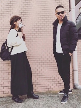 rintosaku &  8さん（メンズ・180cm）の冬コーディネート