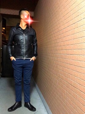 rintosaku & 8さん(メンズ・180cm)の冬コーディネート