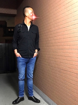 rintosaku &  8さん（メンズ・180cm）の春コーディネート