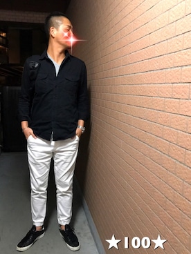 rintosaku &  8さん（メンズ・180cm）の春コーディネート