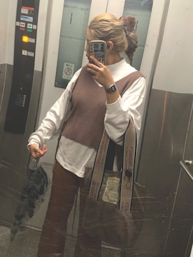  𝐦❂𝐞さん（レディース・157cm）の秋コーディネート