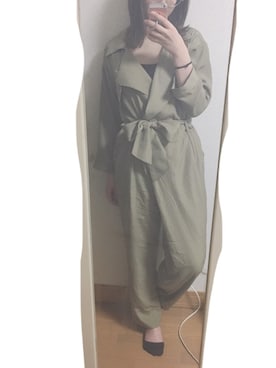 「SLY LANG（スライラング）のアイテム」を使った、みっちゃそさん（レディース・165cm）の春コーディネート