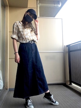 みっちゃそさん（レディース・165cm）の夏コーディネート