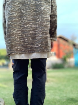 「MOCEAN（モーシャン）のアイテム」を使った、KUROさん（メンズ・163cm）の春コーディネート