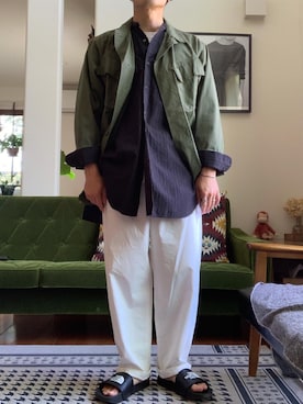 KUROさん（メンズ・163cm）の春コーディネート