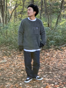 KUROさん（メンズ・163cm）の冬コーディネート