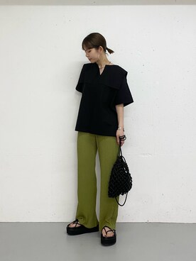 「kbf_ootd」｜せんちゃんさん（レディース・155cm）の春コーディネート