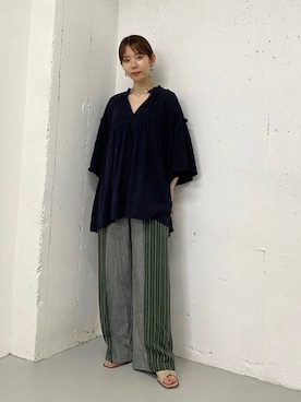 「kbf_ootd」｜せんちゃんさん（レディース・155cm）の夏コーディネート