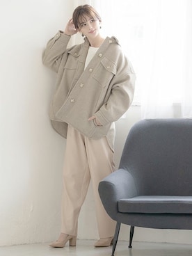 「An3pocket（アンポケット）のアイテム」を使った、An3pocketさん（レディース・168cm）の春コーディネート