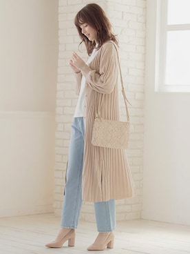 「An3pocket（アンポケット）のアイテム」を使った、An3pocketさん（レディース・168cm）の春コーディネート