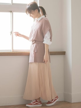 「アンポケット」｜An3pocketさん（レディース・168cm）の春コーディネート