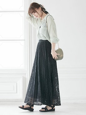 「アンポケット」｜An3pocketさん（レディース・168cm）の春コーディネート
