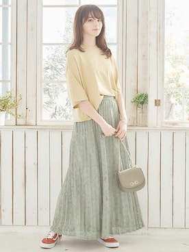 「アンポケット」｜An3pocketさん（レディース・168cm）の夏コーディネート