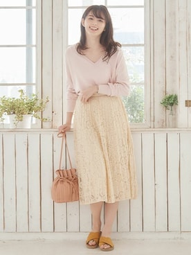 「アンポケット」｜An3pocketさん（レディース・168cm）の夏コーディネート