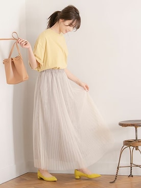 「アンポケット」｜An3pocketさん（レディース・168cm）の夏コーディネート