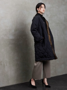 「アンポケット」｜An3pocketさん（レディース・168cm）の冬コーディネート