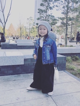 partymonster☺︎さん（キッズ・100cm）の秋コーディネート