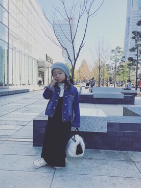 partymonster☺︎さん（キッズ・100cm）の秋コーディネート