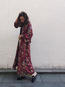 「ガウン」｜ishida_meiさん（レディース・155cm）の夏コーディネート