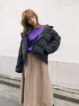 「UNRELISH」｜「アイテム（ジャケット/アウター）」を使った、ishida_meiさん（レディース・155cm）の秋コーディネート