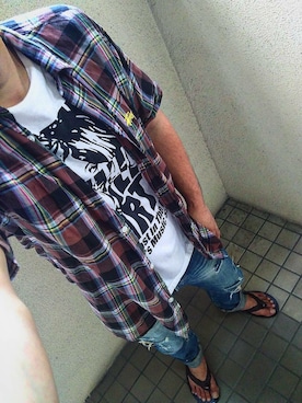 ひでさん（メンズ・176cm）の夏コーディネート