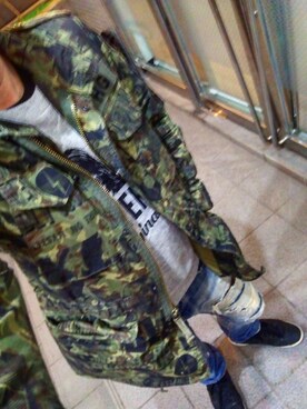 「M-65」｜「アイテム（ブルゾン）」を使った、ひでさん（メンズ・176cm）の秋コーディネート