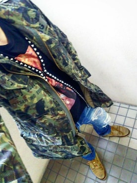 「M65」｜ひでさん（メンズ・176cm）の秋コーディネート