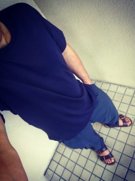 「BIRKENSTOCK（ビルケンシュトック）の＜BIRKENSTOCK（ビルケンシュトック）＞ ARIZONA BIRKOFLOR/サンダル¨ ◆（サンダル）」を使った、ひでさん（メンズ・176cm）の秋コーディネート