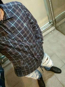 「STUSSY（ステューシー）のアイテム（その他アウター）」を使った、ひでさん（メンズ・176cm）の春コーディネート