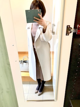 「STYLE DELI（スタイルデリ）のアイテム（ワンピース/ドレス）」を使った、ちなつさん（レディース・158cm）の冬コーディネート