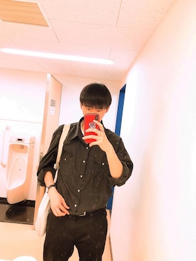 「黒髪」｜Yuuさん（メンズ・175cm）の春コーディネート