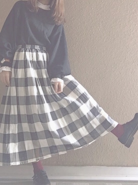 「the Gemini（ジェミニ）のアイテム」を使った、shiotanさん（レディース・153cm）の春コーディネート