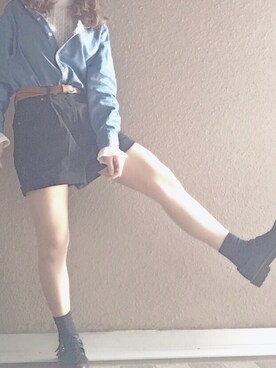 「フリルトップス」｜shiotanさん（レディース・153cm）の春コーディネート