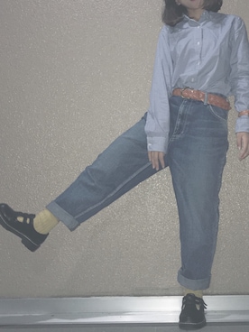 「the Gemini（ジェミニ）のアイテム」を使った、shiotanさん（レディース・153cm）の秋コーディネート