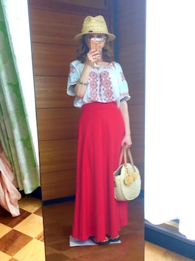 「OluKai   （オルカイ）のアイテム」を使った、Allisonさん（レディース・145cm）の夏コーディネート