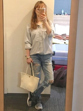 Allisonさん（レディース・145cm）の春コーディネート