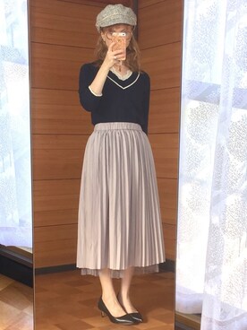 Allisonさん（レディース・145cm）の秋コーディネート