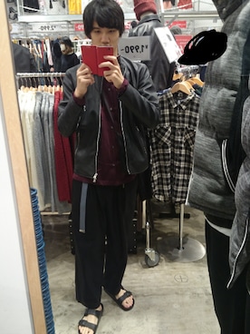 TAKUYAさん（メンズ・181cm）の秋コーディネート