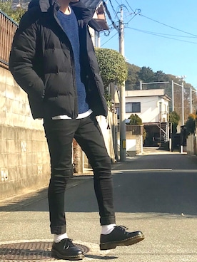 よじ【頑張らない40代コーデ】さん（メンズ・178cm）の冬コーディネート