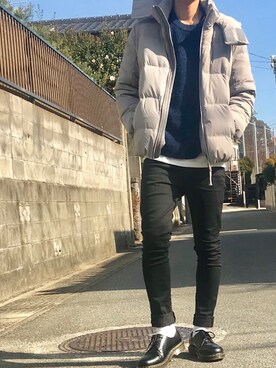 よじ【頑張らない40代コーデ】さん（メンズ・178cm）の冬コーディネート