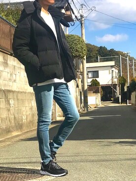 よじ【頑張らない40代コーデ】さん（メンズ・178cm）の冬コーディネート