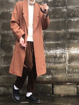 よじ【頑張らない40代コーデ】さん（メンズ・178cm）の冬コーディネート