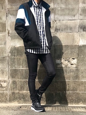 よじ【頑張らない40代コーデ】さん（メンズ・178cm）の冬コーディネート