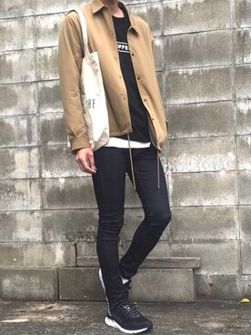 よじ【頑張らない40代コーデ】さん（メンズ・178cm）の春コーディネート