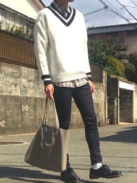 よじ【頑張らない40代コーデ】さん（メンズ・178cm）の春コーディネート