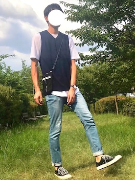 よじ【頑張らない40代コーデ】さん(メンズ・178cm)の春コーディネート