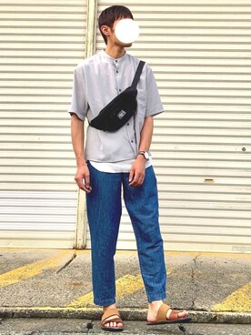 よじ【頑張らない40代コーデ】さん(メンズ・178cm)の夏コーディネート